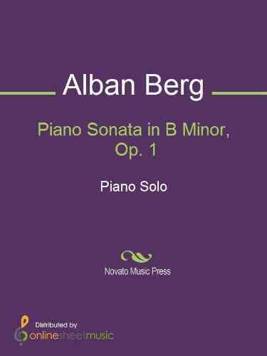 Piano Sonata In B Minor Op 1