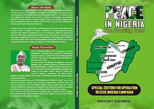 PEACE IN NIGERIA THE STARTING POINT