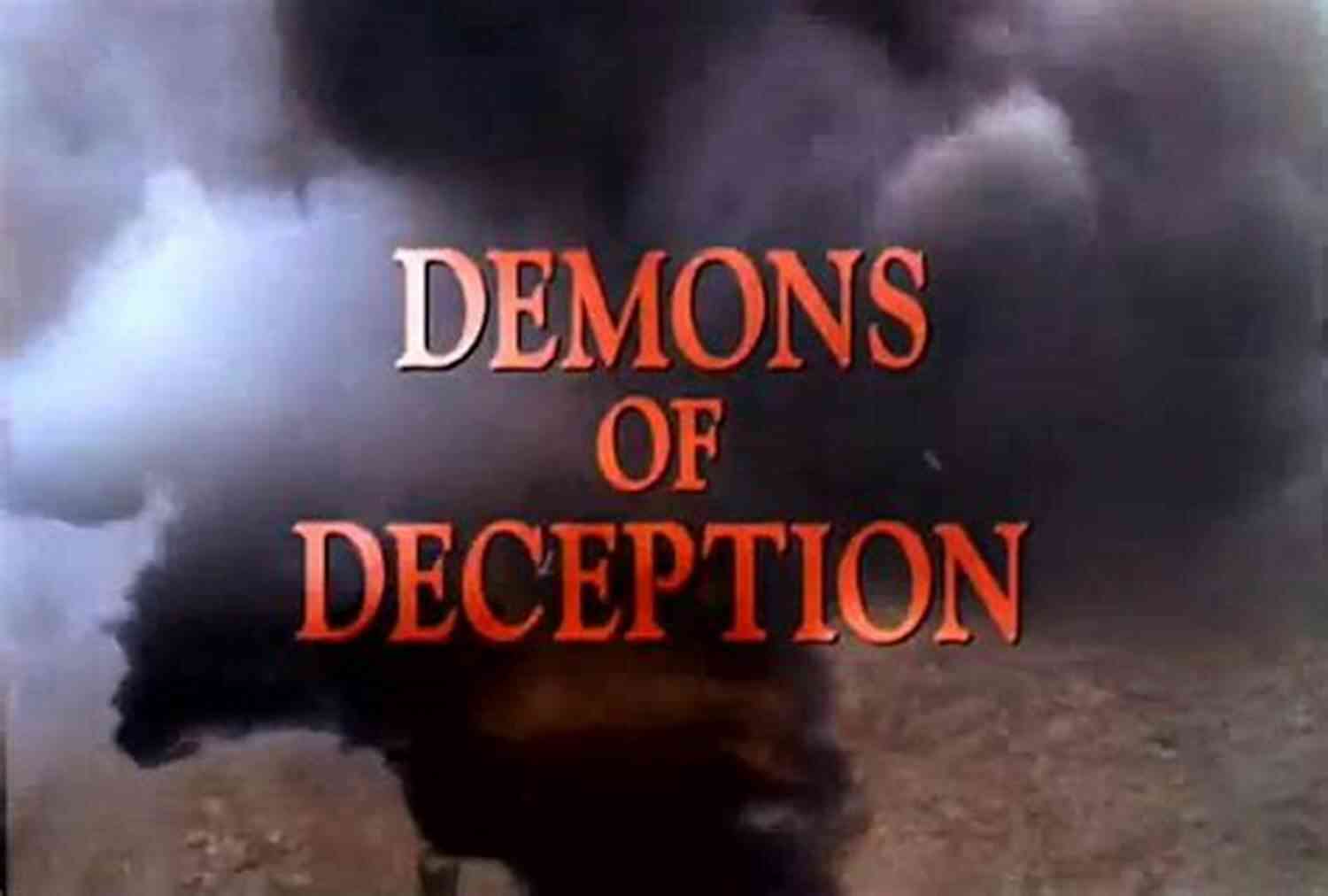 A Chilling Encounter With The Demon Of Deceit Burros Demon Of Deceit J X Burros