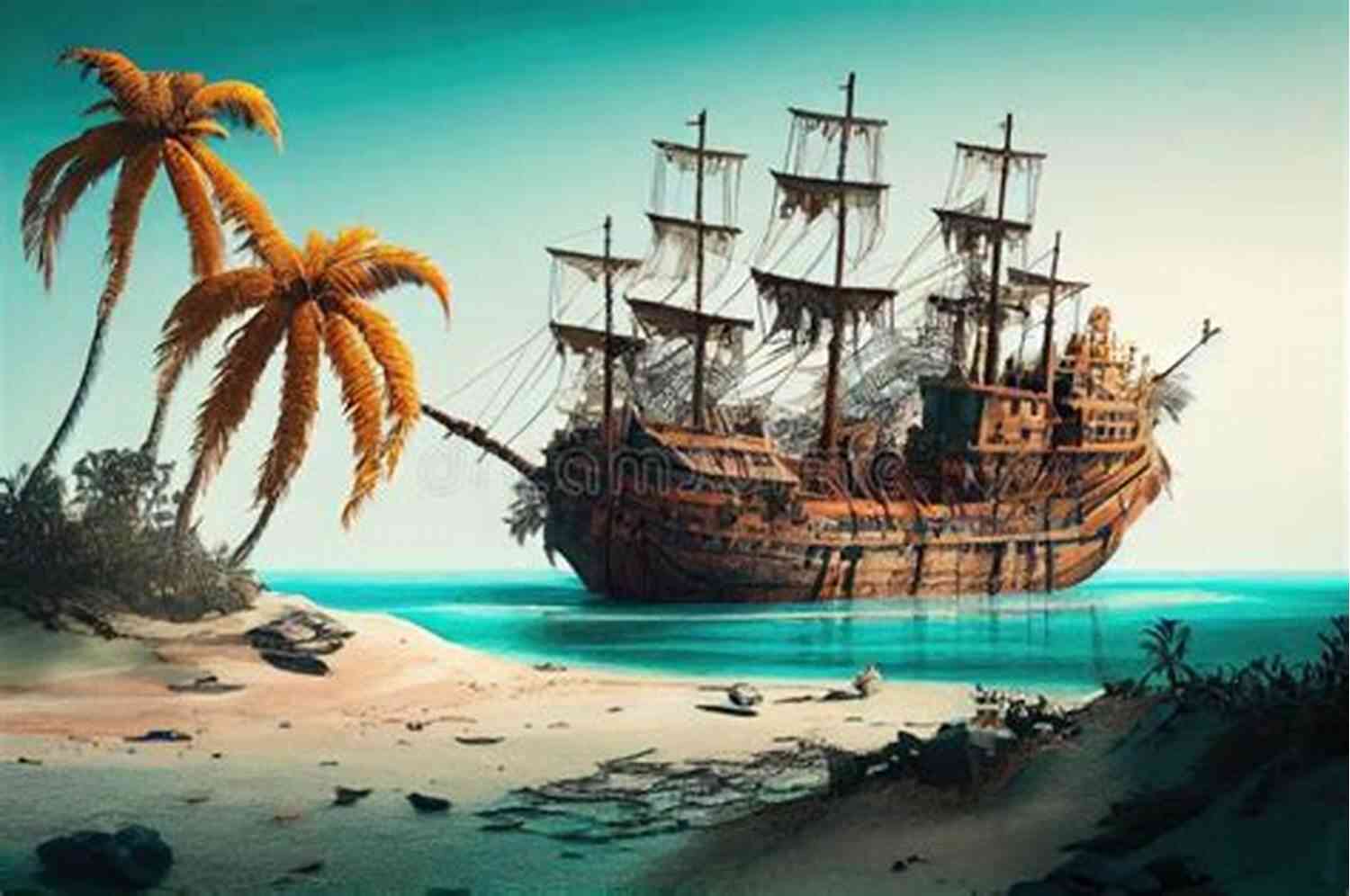 A Deserted Island Surrounded By Turquoise Waters The Skiff: A Tale Of Luck And Survival