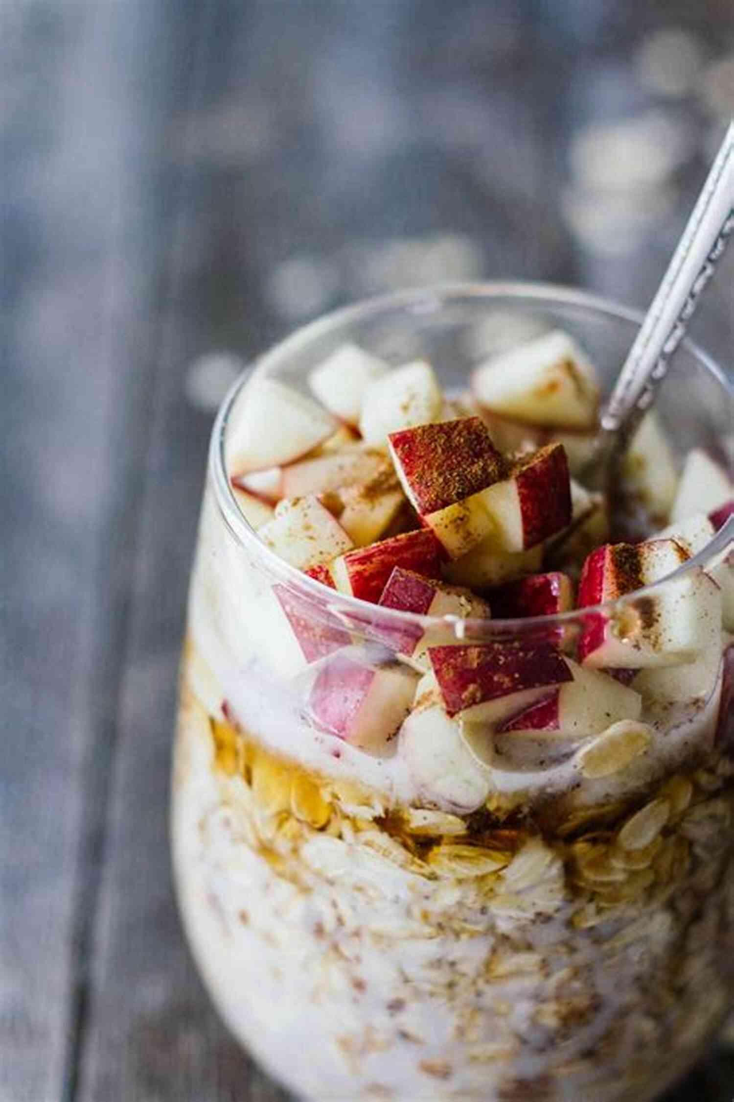 Apple Cinnamon Overnight Oats Breakfast Cookbook For Beginners: Easy Delicious Breakfast Ideas Breakfast Recipes