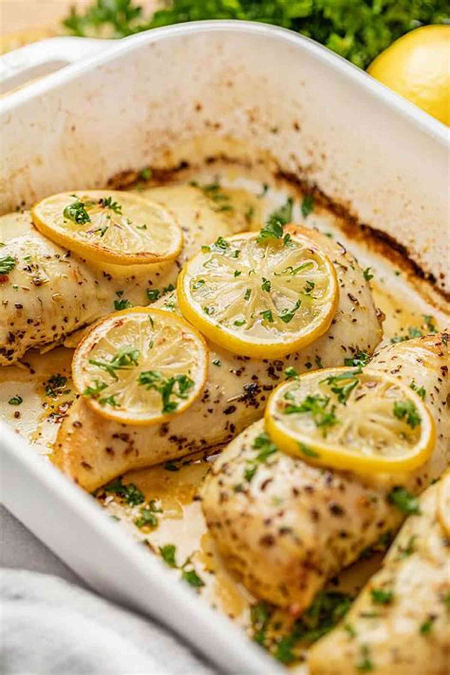 Baked Lemon Herb Chicken Adrenal Fatigue Cookbook: 20 Detailed Food Recipes For Adrenal Fatigue