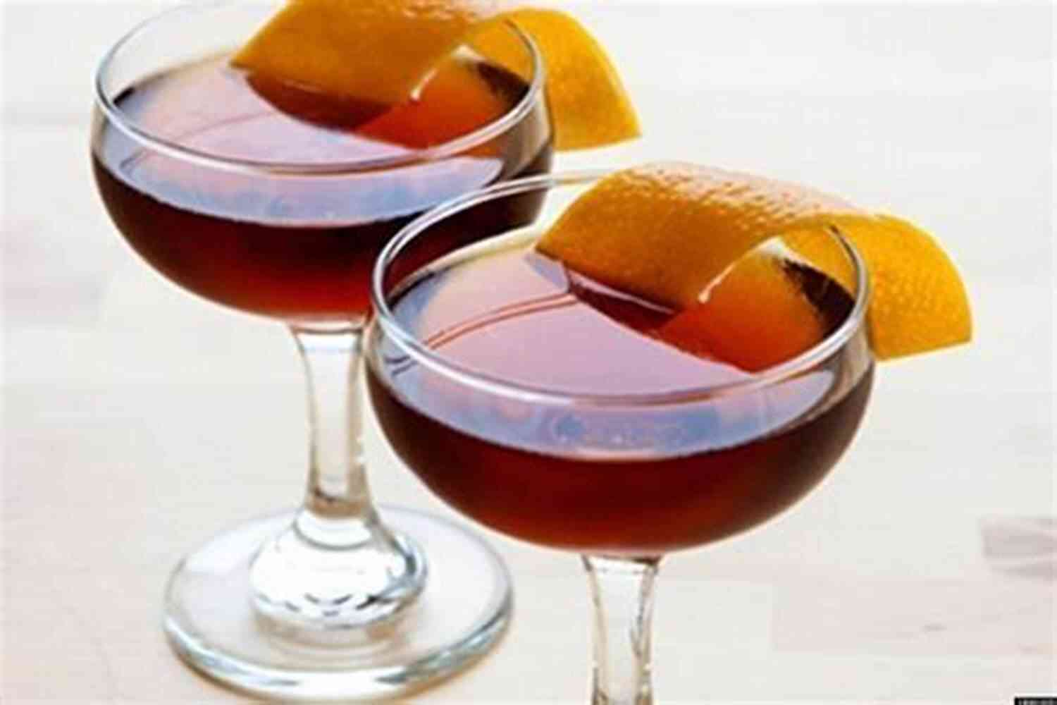 Cocktail Bitter Sweet John Milton