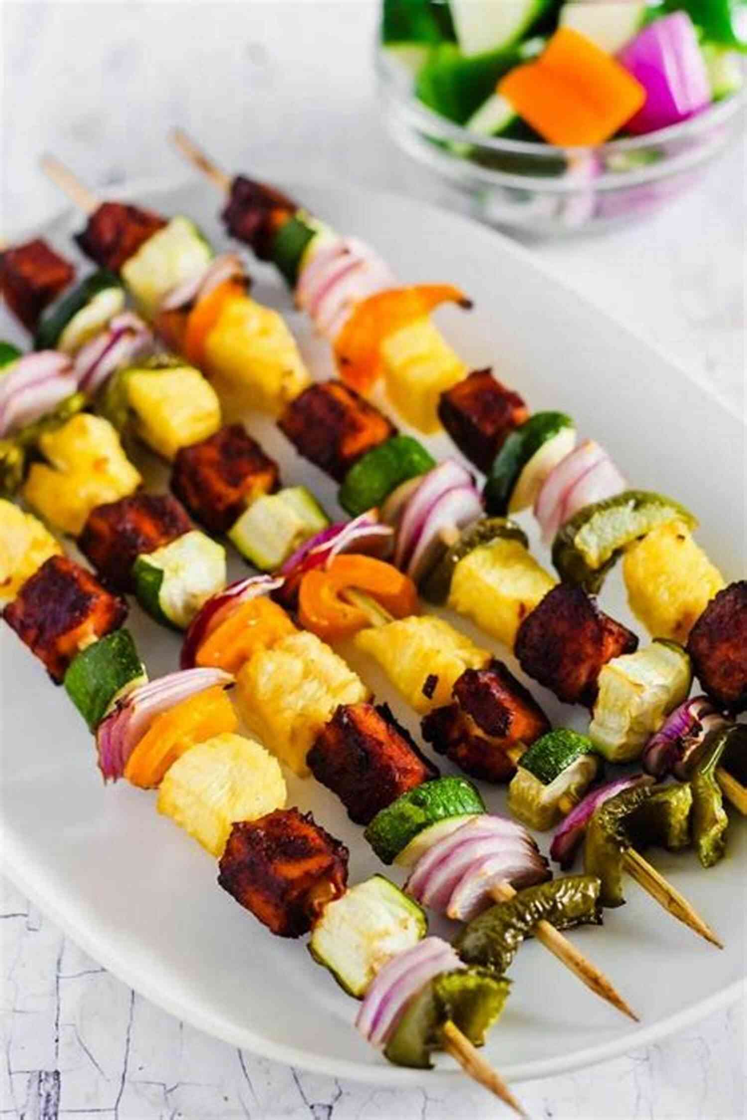 Colorful Grilled Veggie Kebabs Adrenal Fatigue Cookbook: 20 Detailed Food Recipes For Adrenal Fatigue