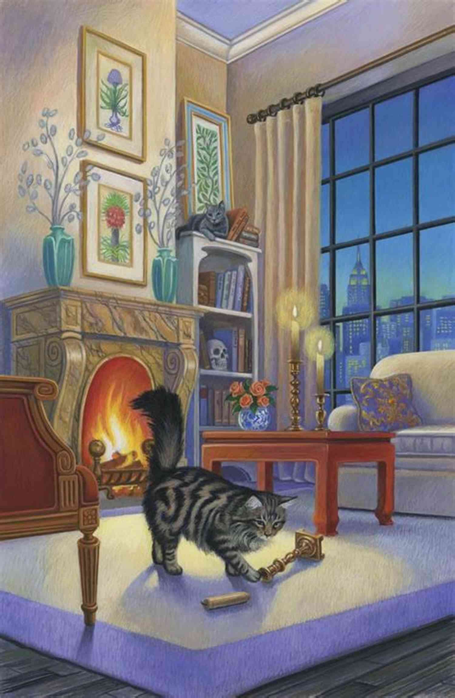 Cozy Mystery Series Illustration A Villa In Sicily: Olive Oil And Murder (A Cats And Dogs Cozy Mystery 1)
