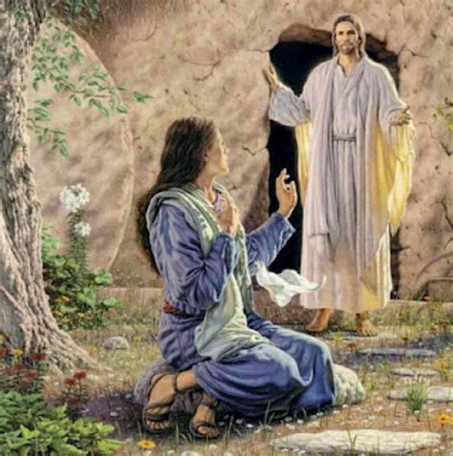 Depiction Of Jesus Rising From The Dead The Of Sorrow Jesus Heals