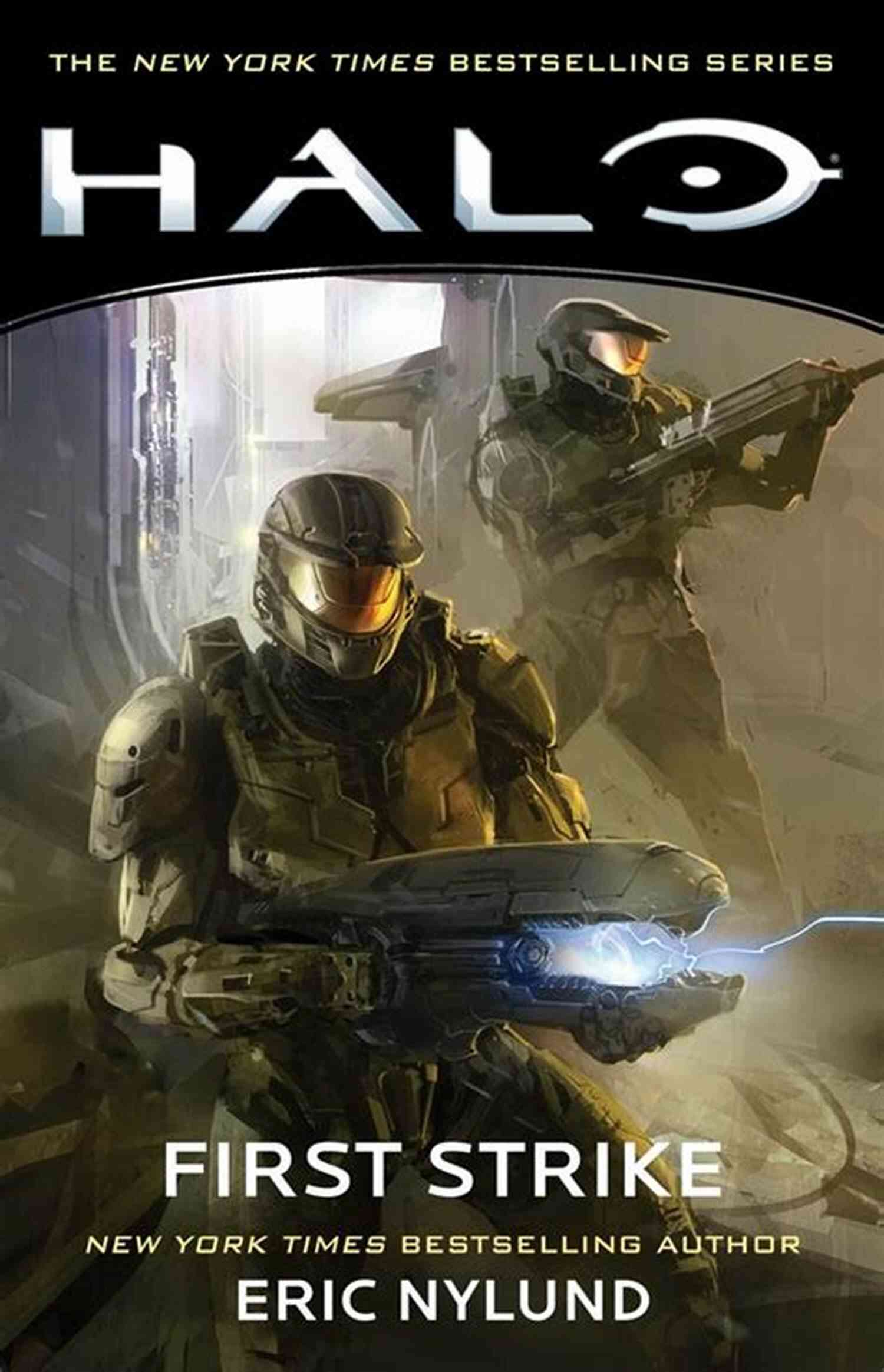 Halo First Strike Eric Nylund Book Cover Halo: First Strike Eric Nylund