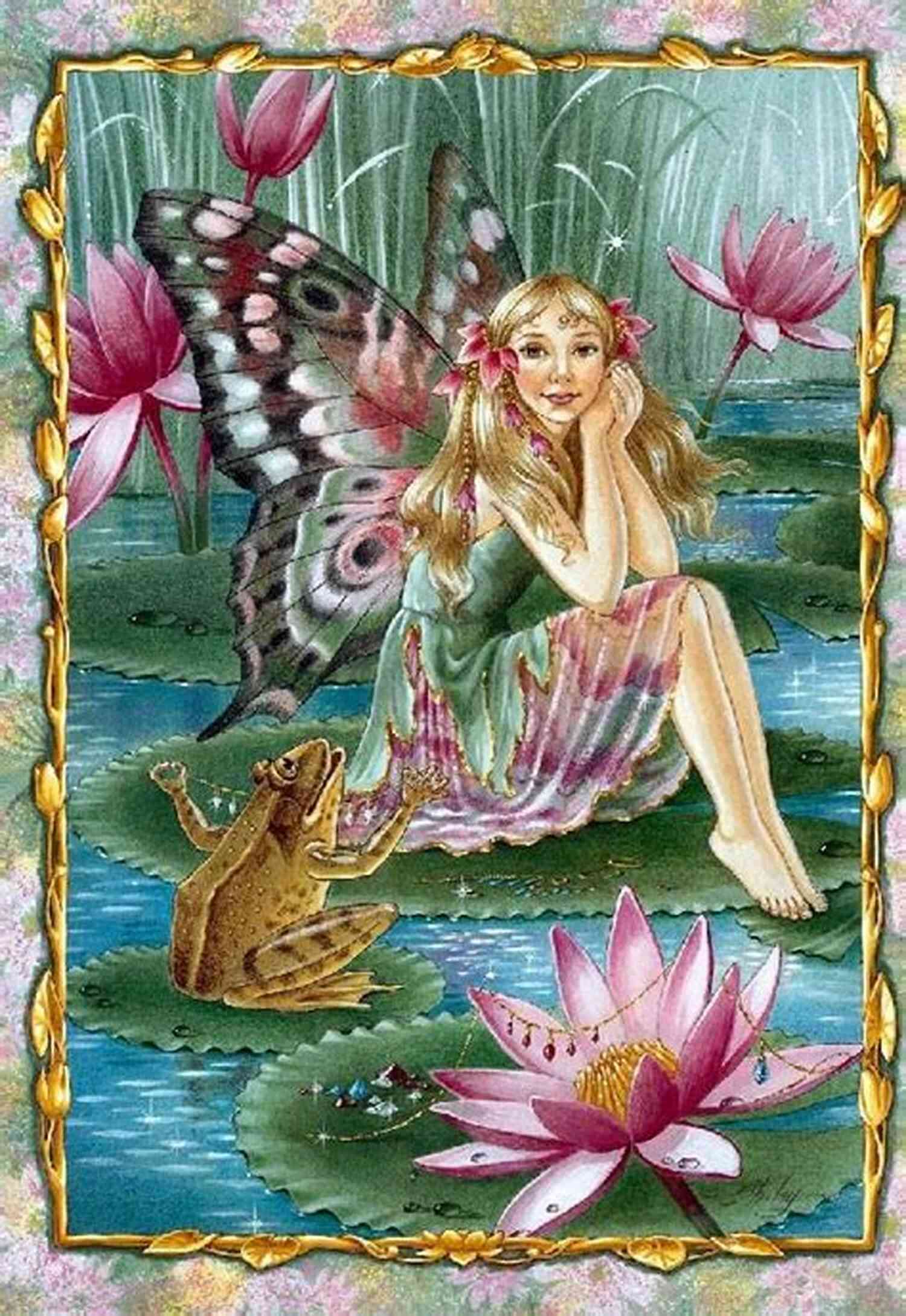 Illustration Of Lily Interacting With Friendly Fairies And Talking Animals When She S Lonely: A Risdaverse Tale