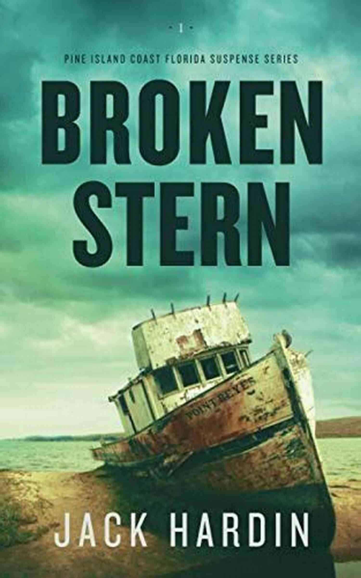 Illustration Of The Broken Stern Ellie Conner Sailing Dangerously Through Stormy Waters Broken Stern (Ellie O Conner 1)