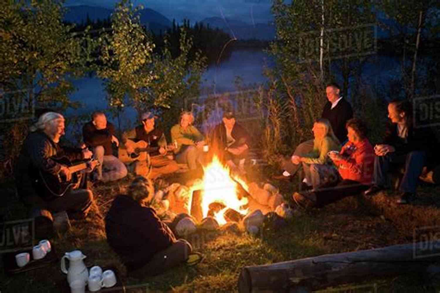 Image Of A Group Of People Sitting Around A Campfire Create Your Own Story: A Guide To Creating Your Very Own Children S