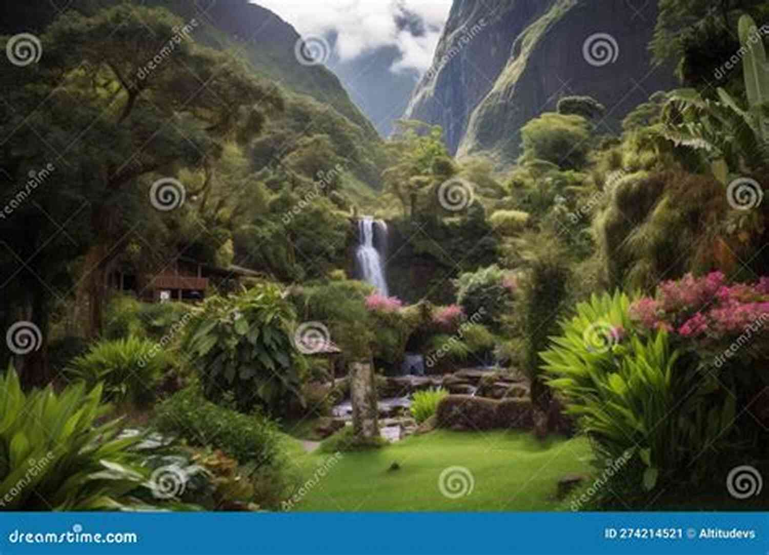 Majestic Peaks: A Towering Mountain Range Surrounded By Lush Greenery Mother Nature Jason Wallace