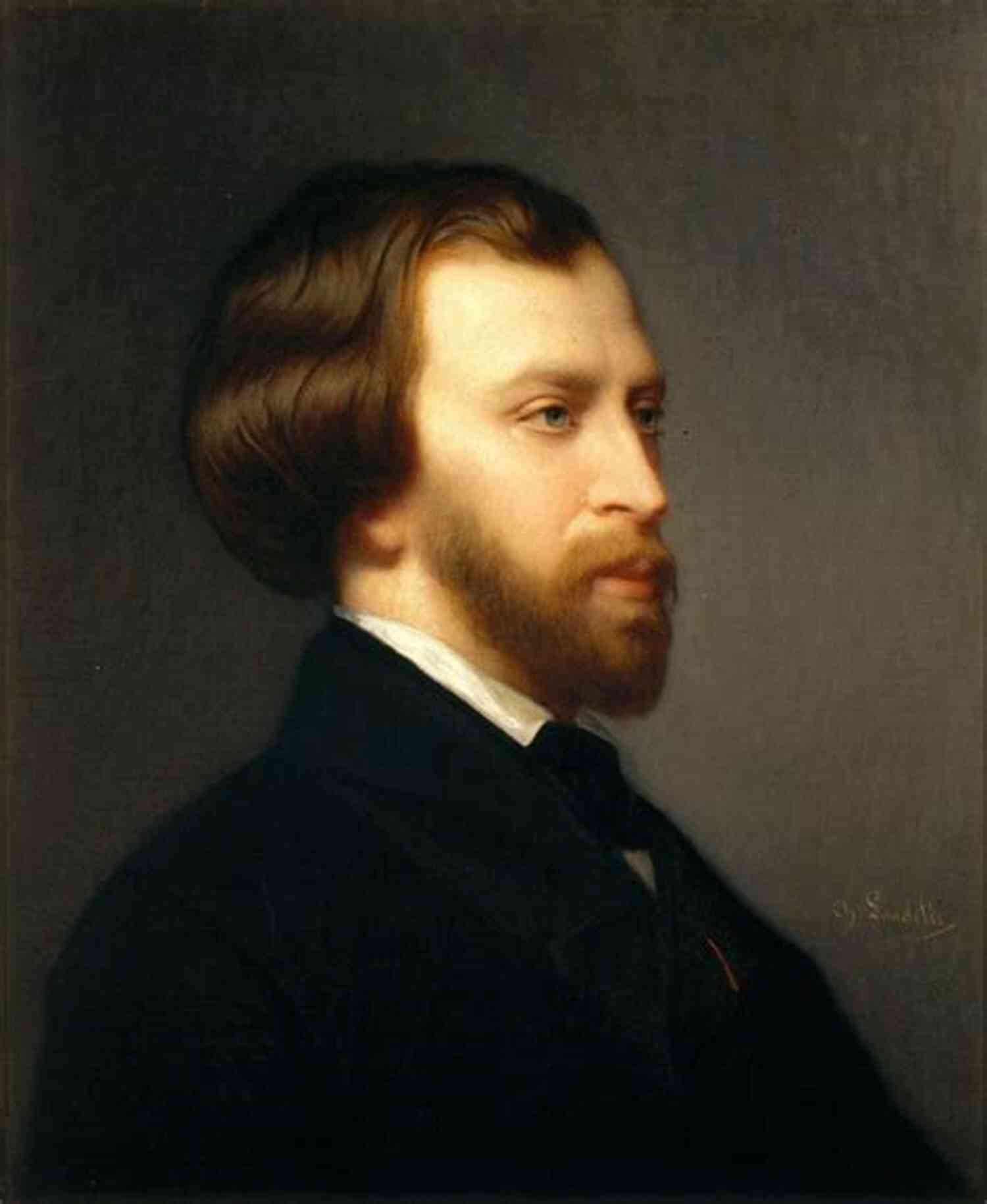Portrait Of Alfred De Musset A Talented Poet And Playwright From The Romantic Era 166 87 66 6 (uri El 1) Alfred De Musset