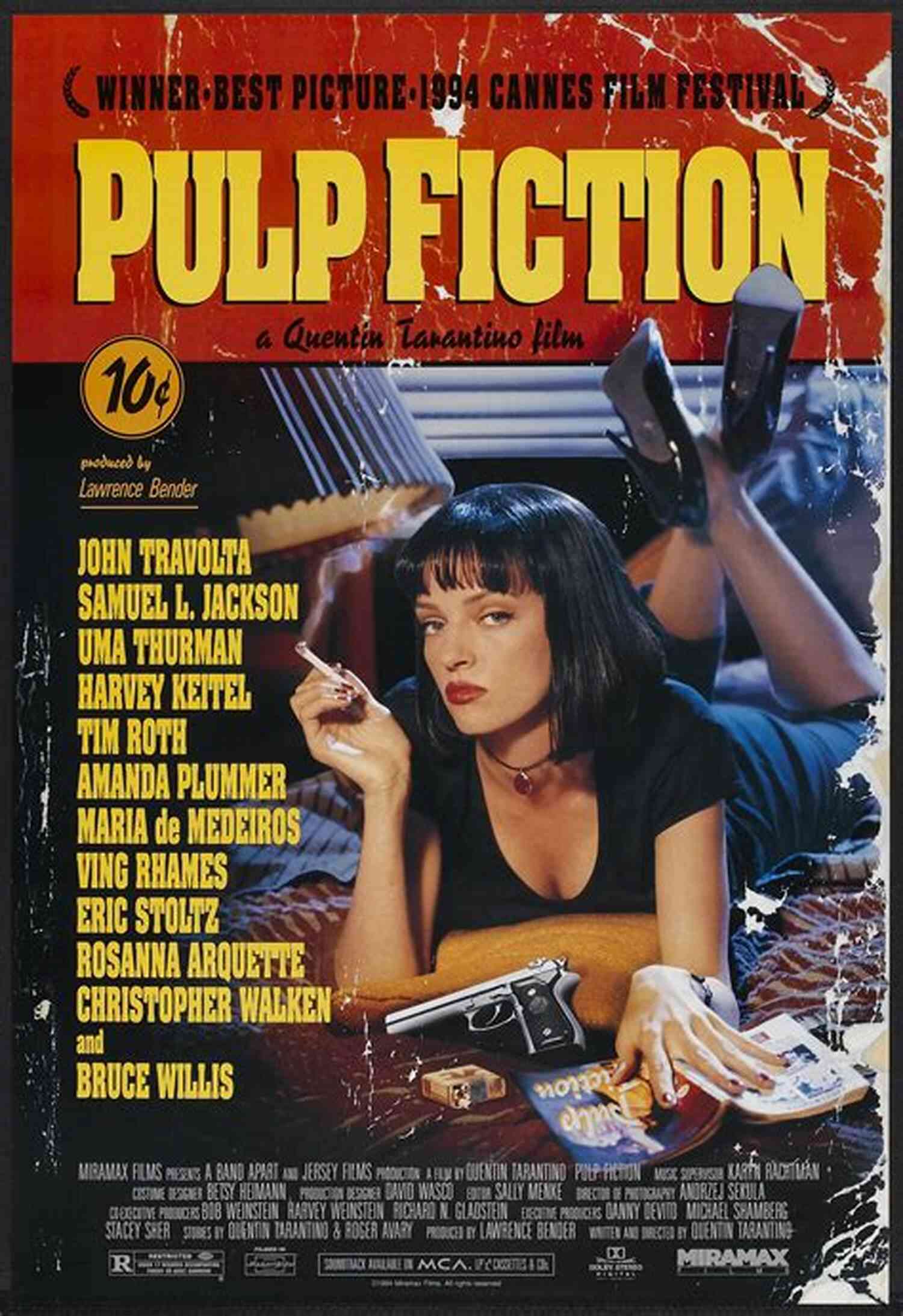 Pulp Fiction Movie Poster The Wall Will Tell You: The Forensics Of Screenwriting