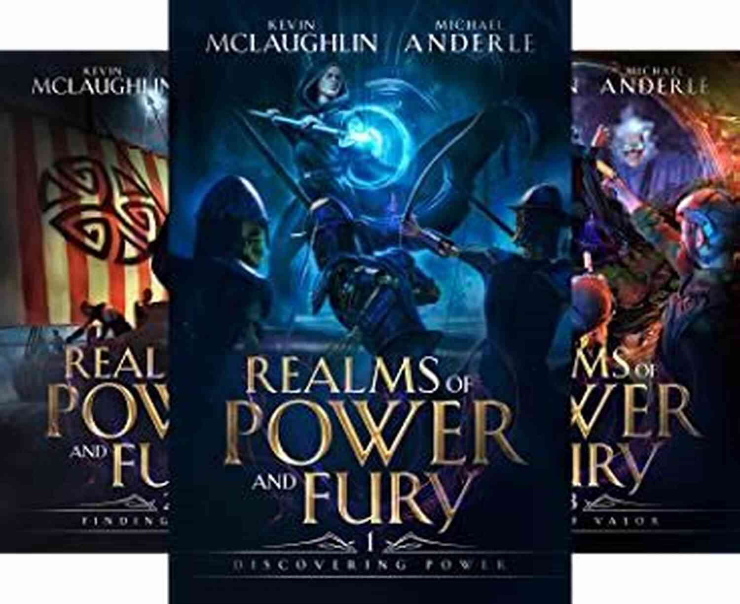 Realms Of Power And Fury Book Cover Discovering Power: A LitRPG Adventure (Realms Of Power And Fury 1)