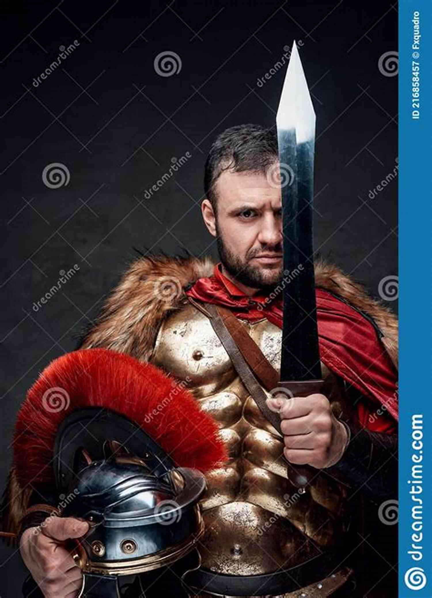 Roman Soldier Holding A Gladius Magnus Sword During Reenactment Gladius Magnus (Gladius Magnus Volumes 1)