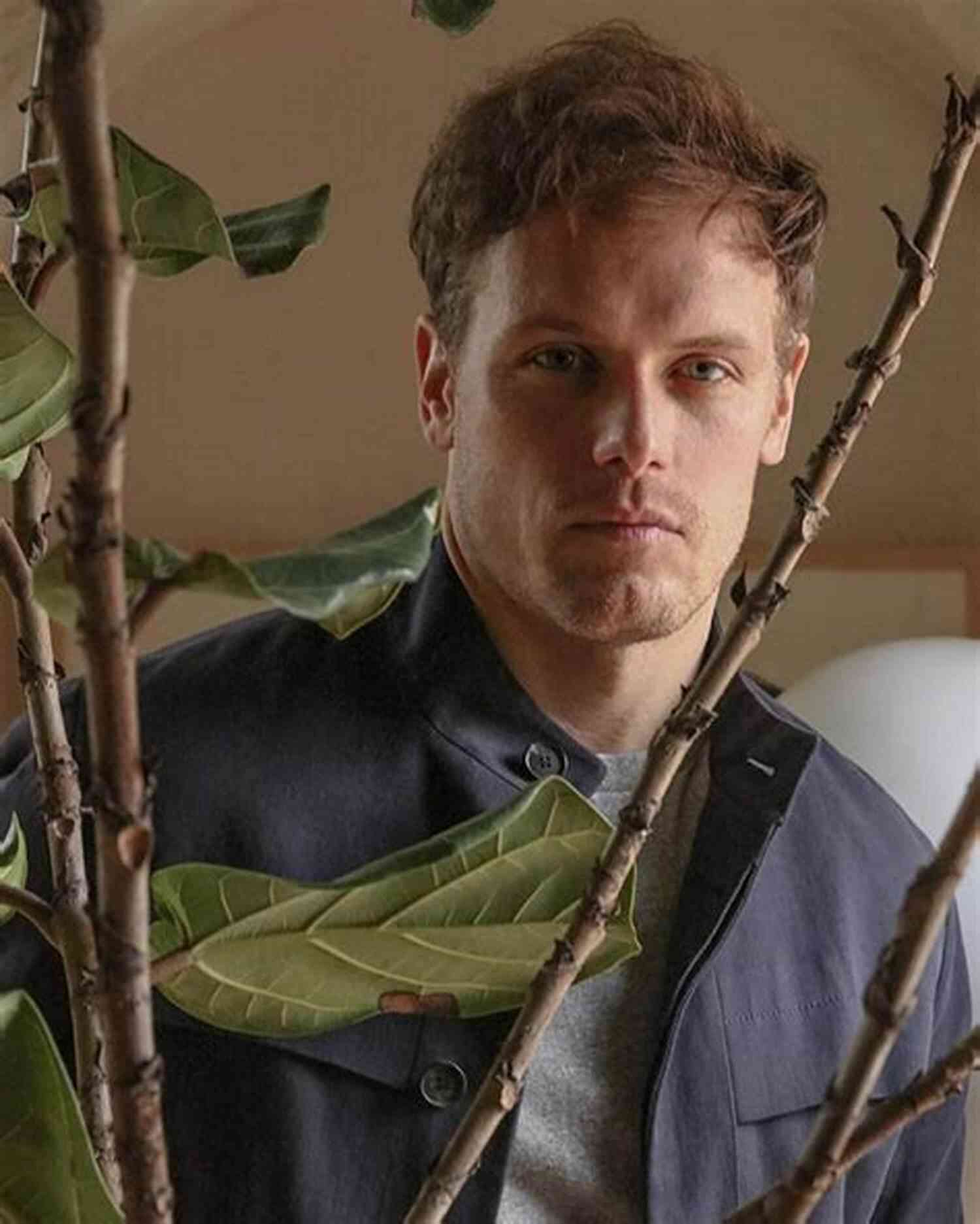 Sam Heughan Holding A Compass Waypoints Sam Heughan