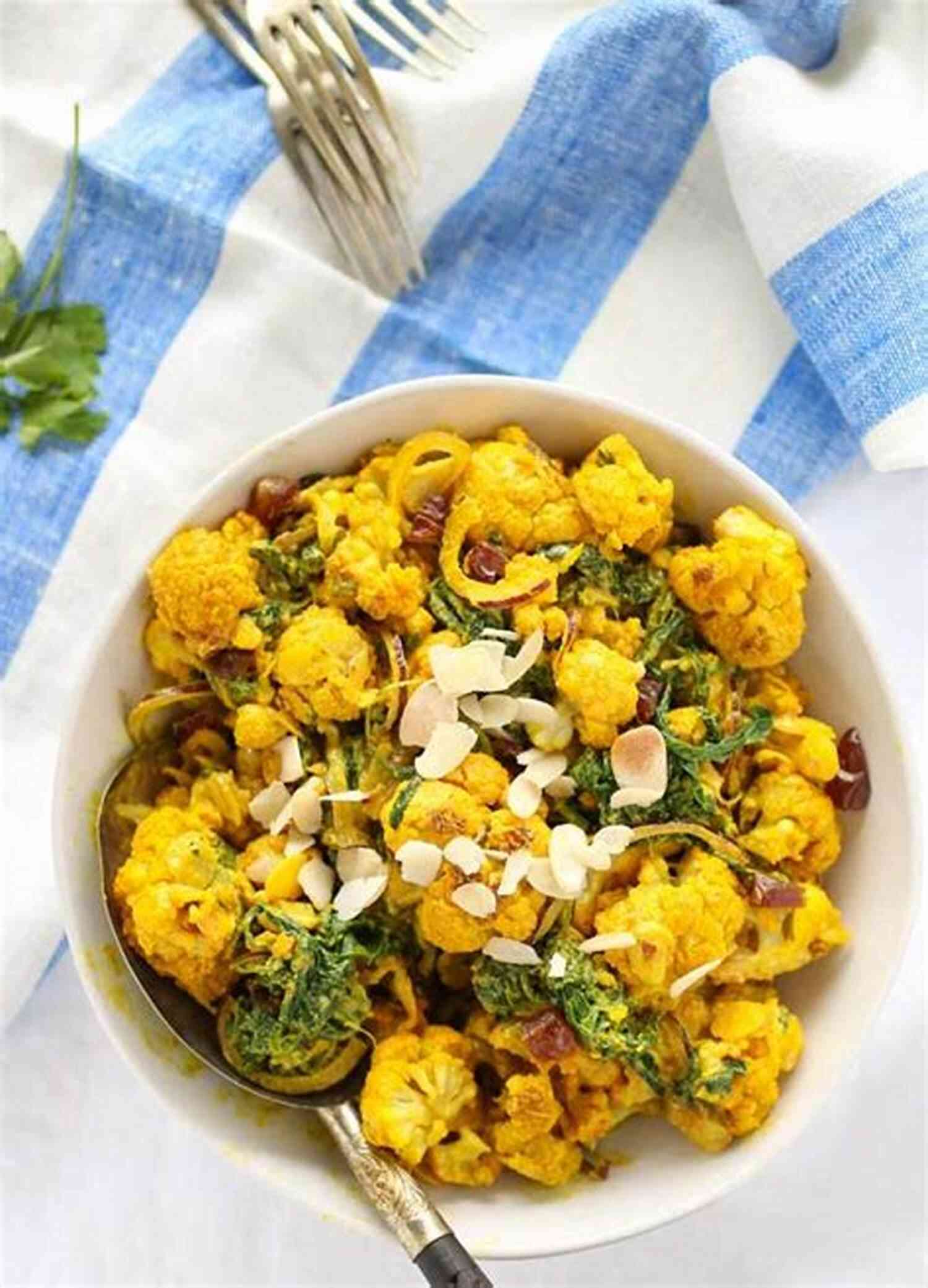 Tasty Turmeric Roasted Cauliflower Adrenal Fatigue Cookbook: 20 Detailed Food Recipes For Adrenal Fatigue
