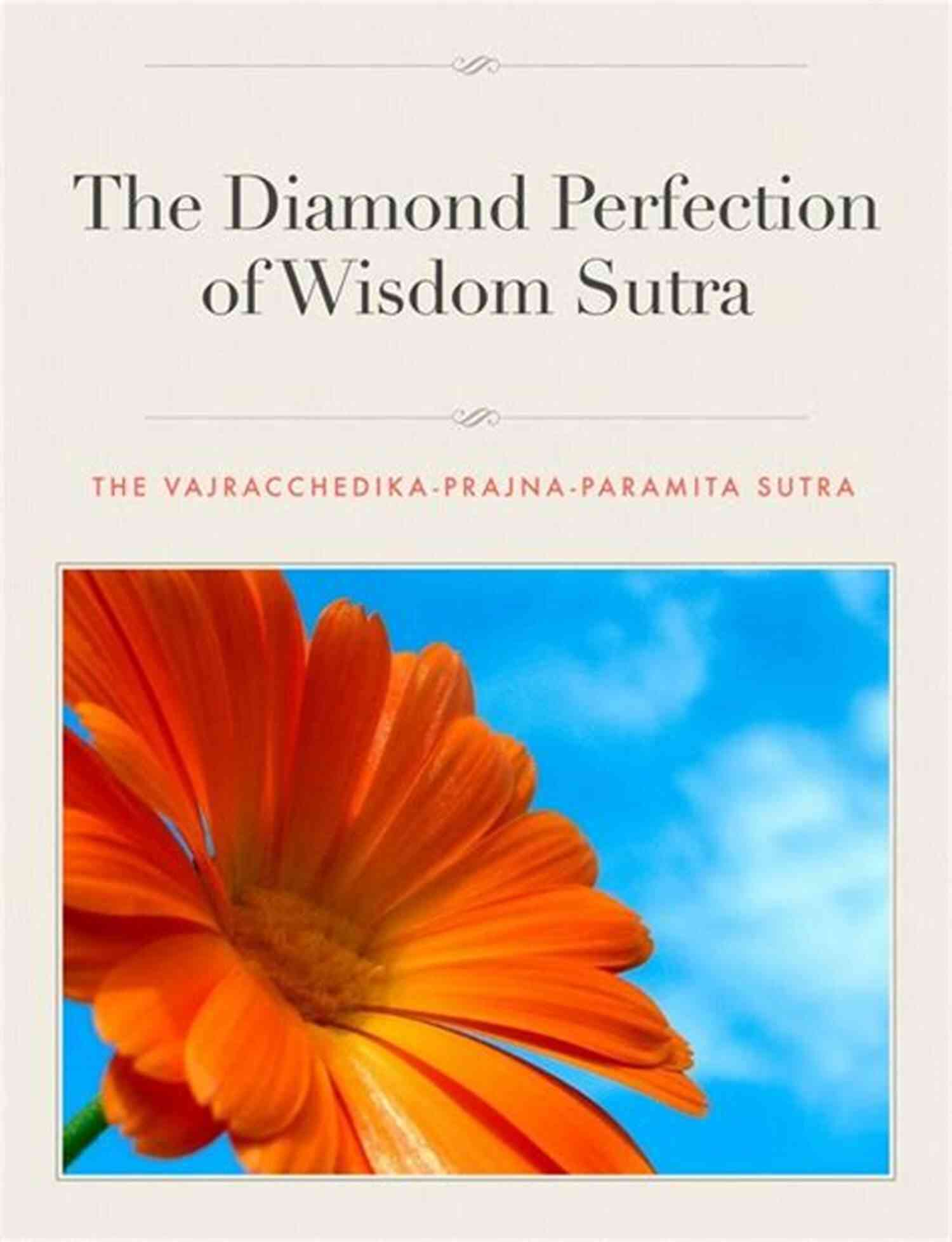 The Diamond Sutra The Perfection Of Wisdom The Diamond Sutra: The Perfection Of Wisdom