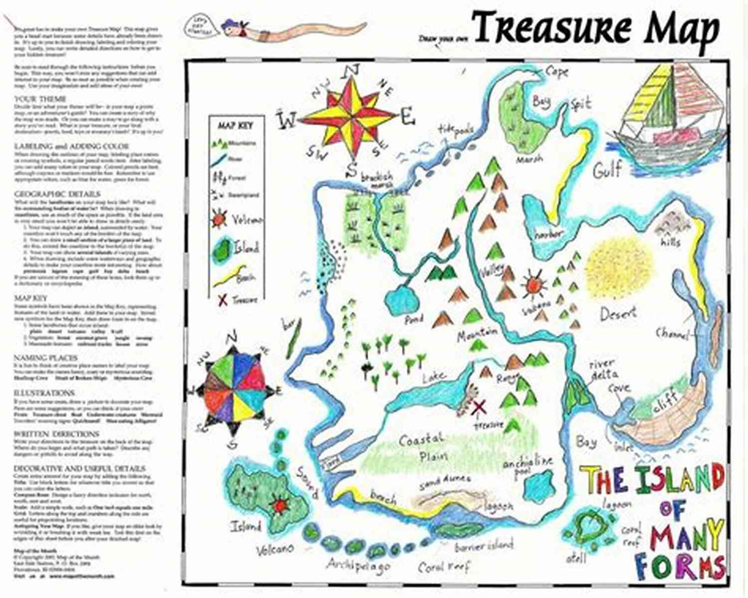 The Treasure Map A Key To The Island's Secrets Adventure Comics (1935 1983) #431 Dancing Dolphin Patterns