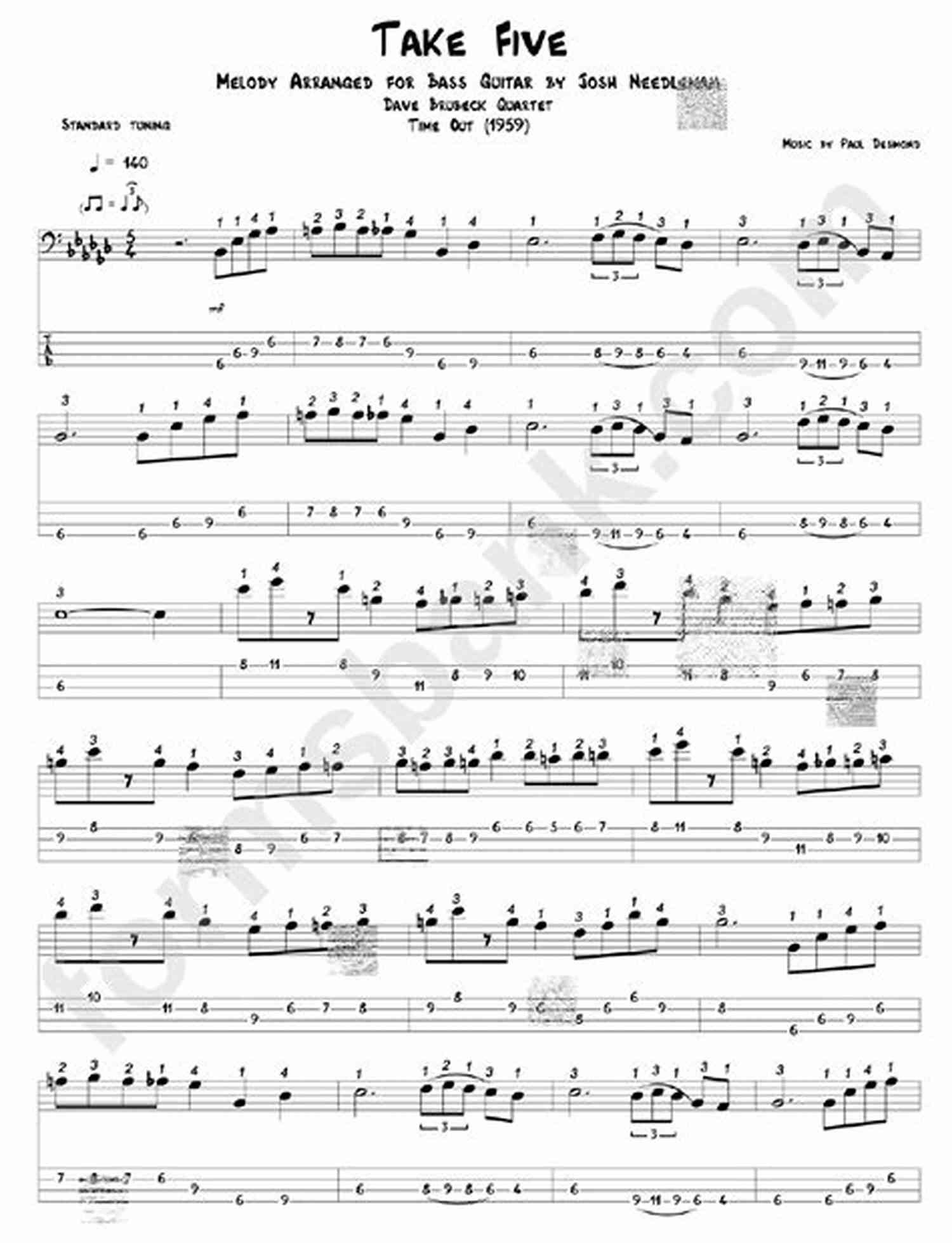 Desmond Take Five Piano Solo A Perfect 10 1: 10 Piano Solos In 10 Styles For Elementary To Late Elementary Pianists (Piano)