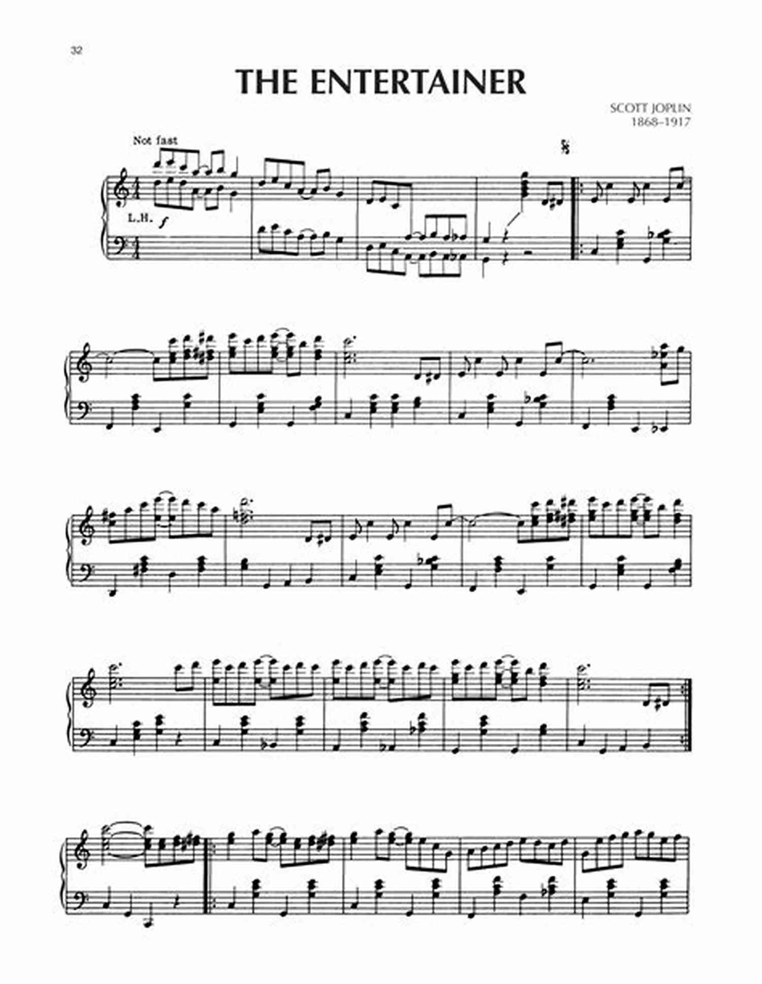 Joplin Entertainer Piano Solo A Perfect 10 1: 10 Piano Solos In 10 Styles For Elementary To Late Elementary Pianists (Piano)